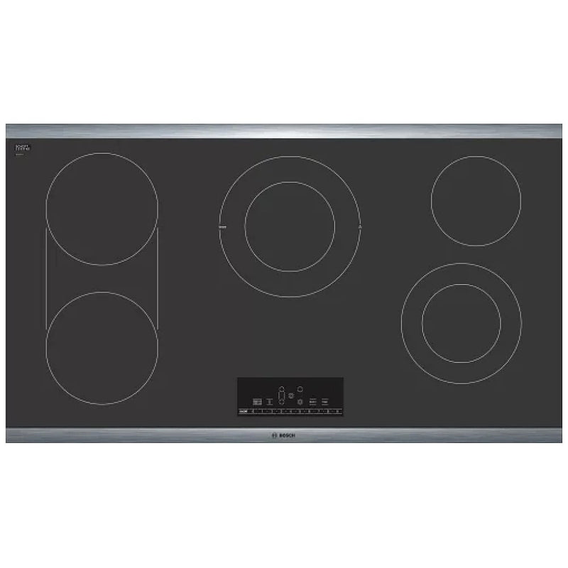 36" Electric Cooktop, 5 burner Bosch 800 Series NET8669SUC