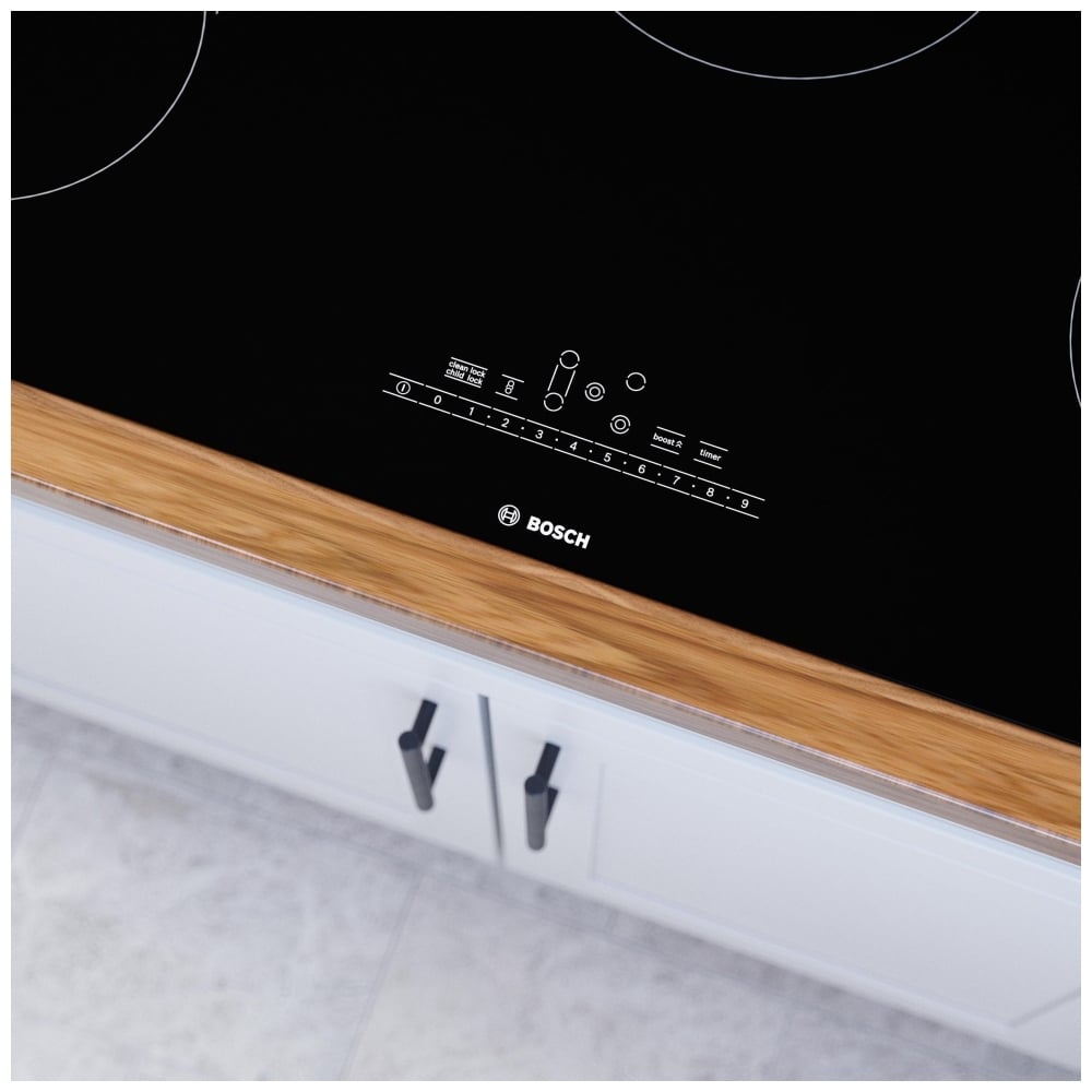 36" Electric Cooktop, 5 Burner Bosch 800 Series NET8669UC