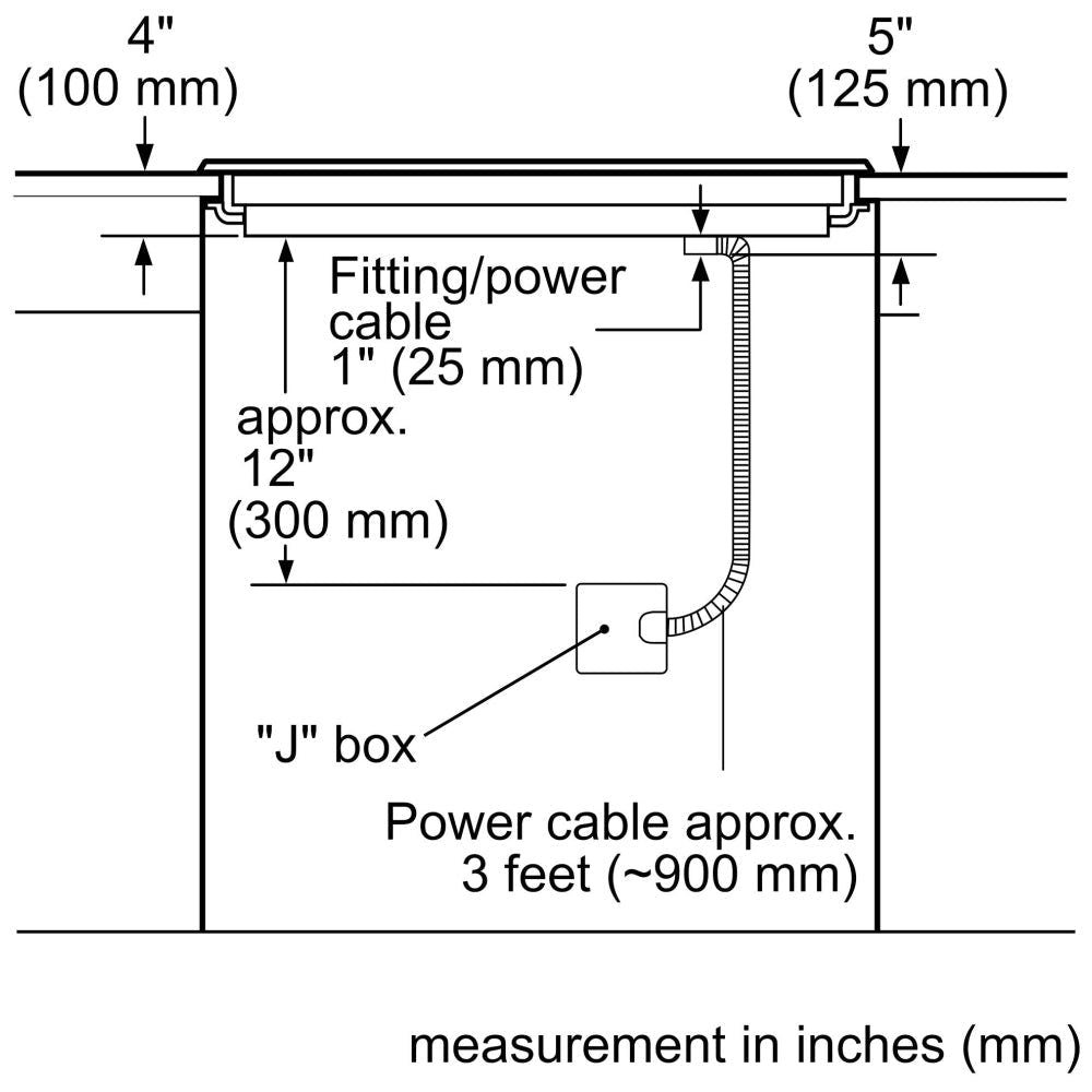 36" Electric Cooktop, 5 Burner Bosch 800 Series NET8669UC