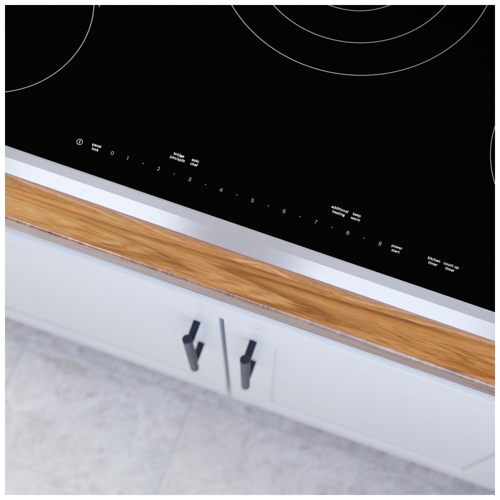 36" Electric Cooktop, 5 Burner Bosch Benchmark NETP669SUC