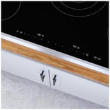 36" Electric Cooktop, 5 Burner Bosch Benchmark NETP669SUC