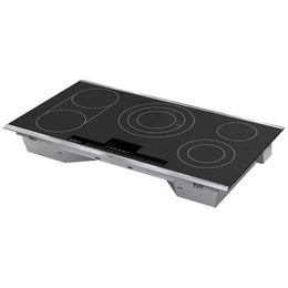 36" Electric Cooktop, 5 Burner Bosch Benchmark NETP669SUC