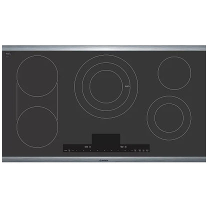 36" Electric Cooktop, 5 Burner Bosch Benchmark NETP669SUC