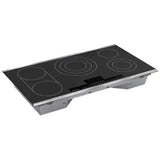 36" Electric Cooktop, 5 Burner Bosch Benchmark NETP669SUC