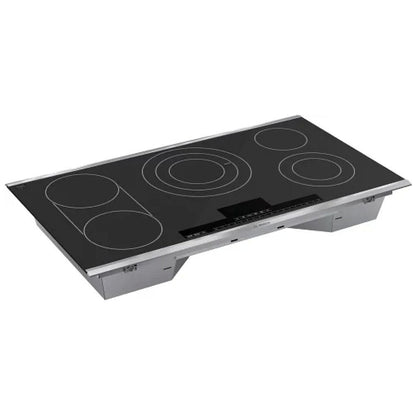 36" Electric Cooktop, 5 Burner Bosch Benchmark NETP669SUC