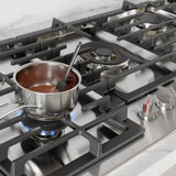 Bosch 500 Series NGM5059UC Gas Cooktop, 30 inch Exterior Width, 5 Burners, Stainless Steel colour