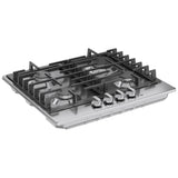 Bosch NGM5453UC Gas Cooktop, 24 inch Exterior Width, 4 Burners, 10,300 BTU Highest Burner, Stainless Steel colour