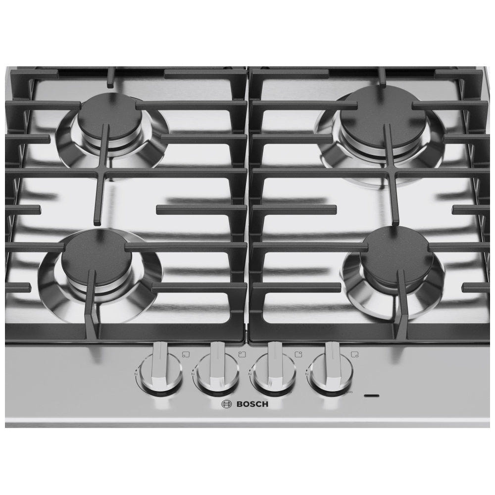 Bosch 500 Series NGM5453UC 22" Gas Cooktop 4 Burner 15K BTU