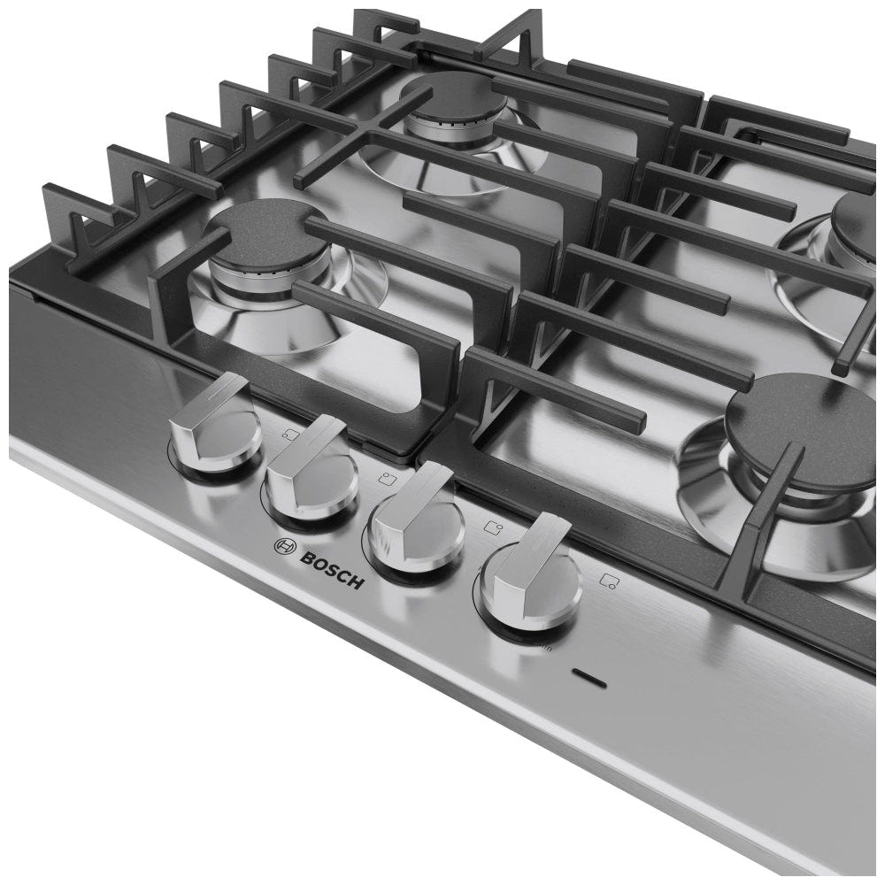 Bosch 500 Series NGM5453UC 22" Gas Cooktop 4 Burner 15K BTU