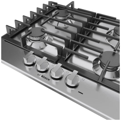 Bosch 500 Series NGM5453UC 22" Gas Cooktop 4 Burner 15K BTU