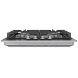 Bosch NGM5453UC Gas Cooktop, 24 inch Exterior Width, 4 Burners, 10,300 BTU Highest Burner, Stainless Steel colour
