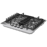 Bosch NGM5453UC Gas Cooktop, 24 inch Exterior Width, 4 Burners, 10,300 BTU Highest Burner, Stainless Steel colour