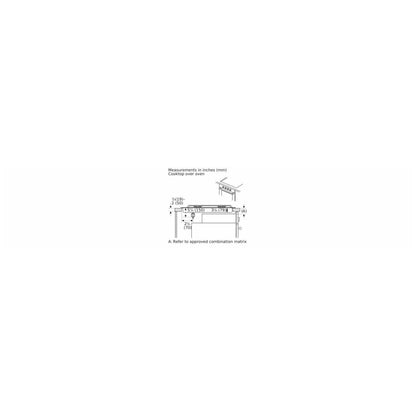 Bosch 800 Series NGM8049UC Gas Cooktop