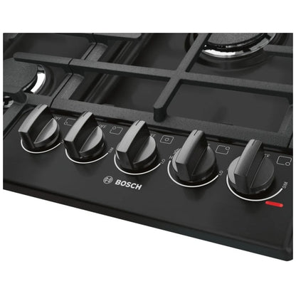 36" Gas Cooktop, 5 BRNR, BlkSS NGM8646UC