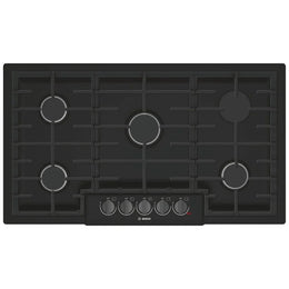 Bosch 800 Series 36" Gas Cooktop, 5 BRNR, BlkSS NGM8646UC review