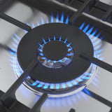 Bosch 800 Series NGM8659UC Gas Cooktop, 36 inch Exterior Width, 5 Burners, 17,000 BTU Highest Burner, Stainless Steel colour