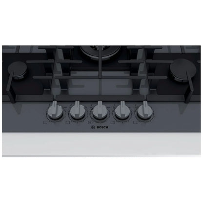36" Gas Cooktop, Benchmark, Tempered Glass, FlameSelect® NGMP677UC