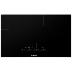 Bosch 500 Series NIT5060UC Induction Cooktop, 30 inch Exterior Width, 4 Burners, 2,400 W Highest Element, Stainless Steel colour