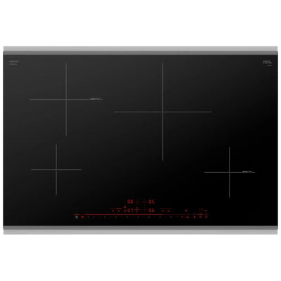 30" Induction Cooktop, Black, Stainless Steel Frame, Home Connect NIT8060SUC
