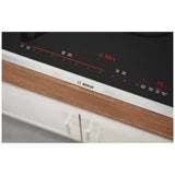 Bosch 800 Series 30" Induction Cooktop - Black Stainless Steel Frame - Home Connect