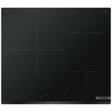 Bosch NIT8461UC Induction Cooktop, 24 inch Exterior Width, 3 Burners, 3,600 W Highest Element, Black colour