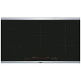 Bosch 800 Series NIT8660SUC Induction Cooktop, 36 inch Exterior Width, 5 Burners, 3,700 W Highest Element, Black colour