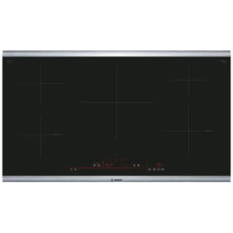 Bosch 800 Series NIT8660SUC Induction Cooktop, 36 inch Exterior Width, 5 Burners, 3,700 W Highest Element, Black colour