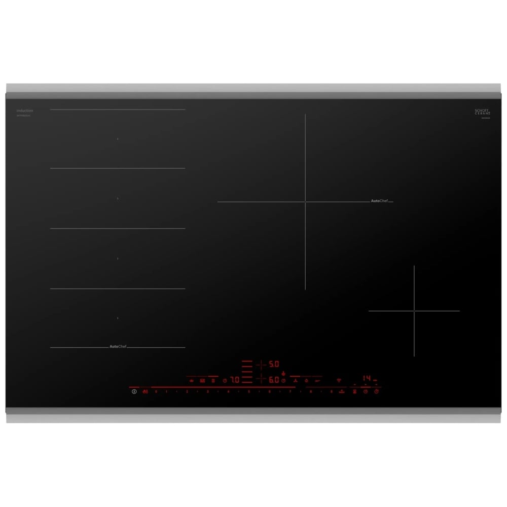Bosch Benchmark Series NITP060SUC Induction Cooktop, 30 inch Exterior Width, 3,700 W Highest Element, Black colour
