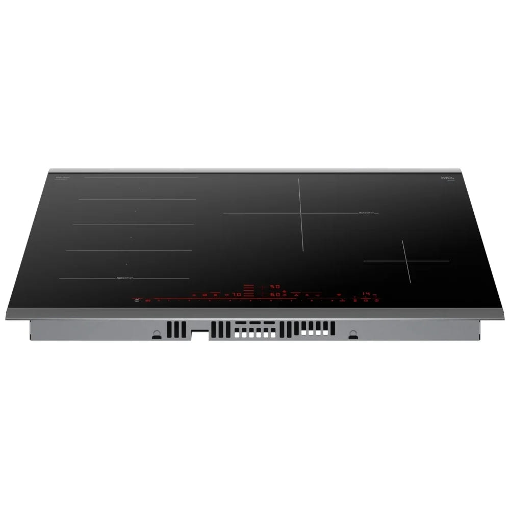 30" Induction Cooktop, Black, Stainless Steel Frame, Home Connect NITP060SUC