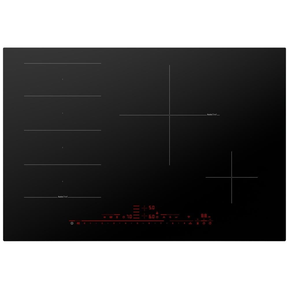 30" Induction Cooktop, Black, Frameless, Home Connect NITP060UC