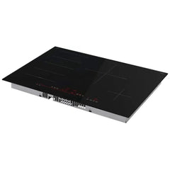 Bosch Benchmark Series NITP060UC Induction Cooktop, 30 inch Exterior Width, 4 Burners, 3,700 W Highest Element, Black colour