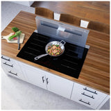 Bosch Benchmark Series NITP660UC Induction Cooktop, 36 inch Exterior Width, 5 Burners, 3,700 W Highest Element, Black colour