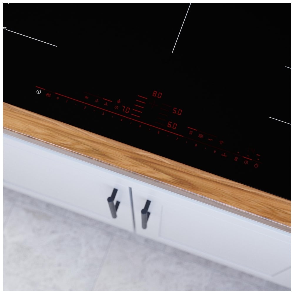 36" Induction Cooktop, Black, Frameless, Home Connect NITP660UC