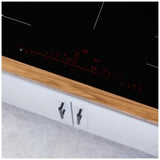 Bosch Benchmark Series NITP660UC Induction Cooktop, 36 inch Exterior Width, 5 Burners, 3,700 W Highest Element, Black colour