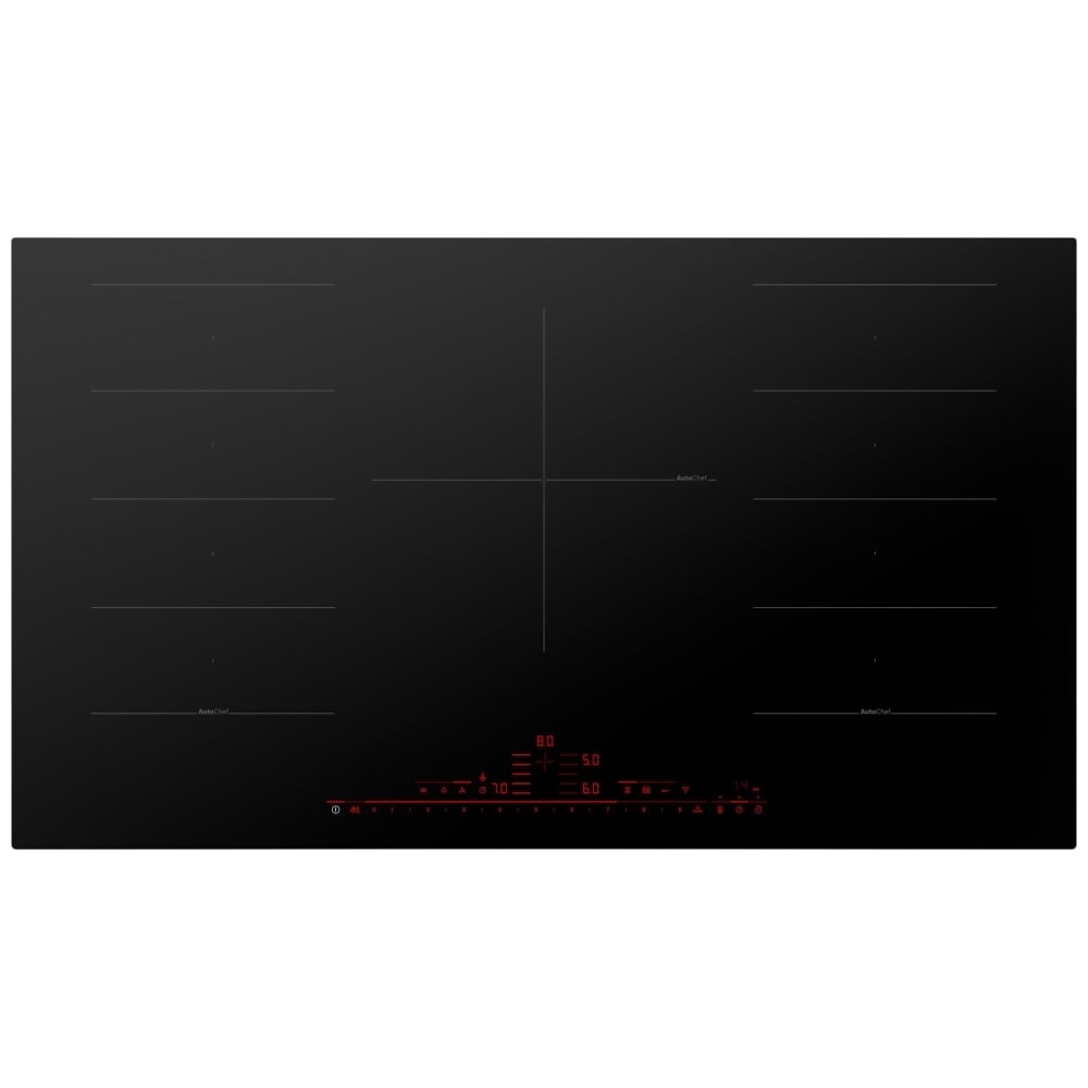 36" Induction Cooktop, Black, Frameless, Home Connect NITP660UC