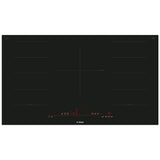 Bosch Benchmark Series NITP660UC Induction Cooktop, 36 inch Exterior Width, 5 Burners, 3,700 W Highest Element, Black colour
