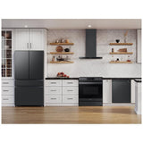 Samsung Bespoke NK30CB700W33AA Range Hood, 30 inch Exterior Width, 630 CFM, LED, Charcoal Filters, Charcoal Black colour
