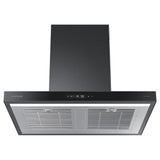 Samsung Bespoke NK30CB700W33AA Range Hood, 30 inch Exterior Width, 630 CFM, LED, Charcoal Filters, Charcoal Black colour