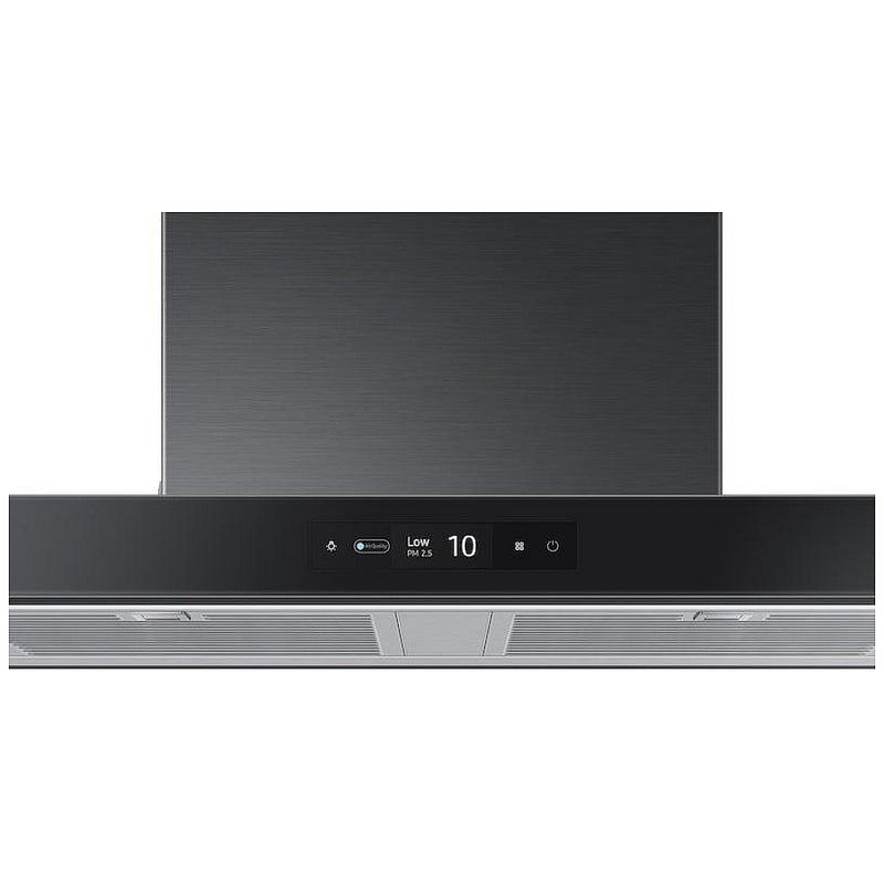Samsung Bespoke NK30CB700W33AA Range Hood, 30 inch Exterior Width, 630 CFM, LED, Charcoal Filters, Charcoal Black colour