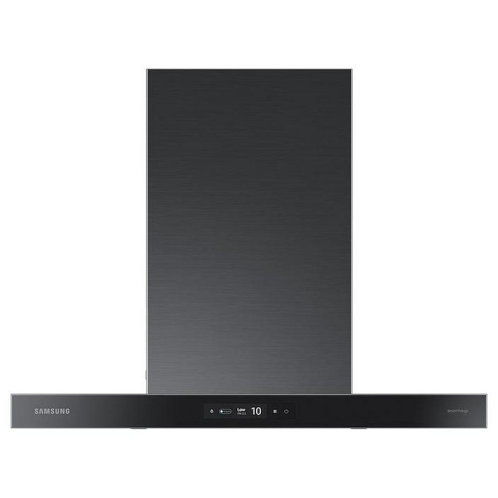 Samsung Bespoke NK30CB700W33AA Range Hood, 30 inch Exterior Width, Chimney, Wall Mounted, 630 CFM, Accepts Both
