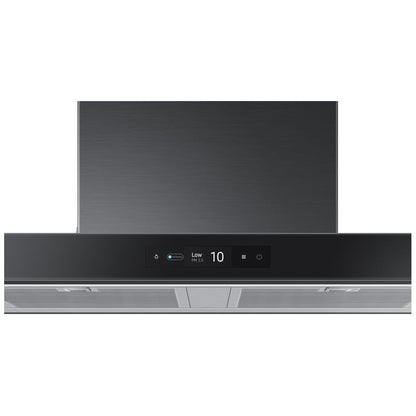 Samsung Bespoke NK30CB700W33AA Range Hood, 30 inch Exterior Width, Chimney, Wall Mounted, 630 CFM, Accepts Both