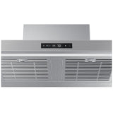 Samsung Bespoke NK30CB700WCGAA Range Hood, 30 inch Exterior Width, 630 CFM, LED, Charcoal Filters, Grey Glass colour