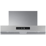 Samsung Bespoke NK30CB700WCGAA Range Hood, 30 inch Exterior Width, 630 CFM, LED, Charcoal Filters, Grey Glass colour