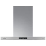 Samsung Bespoke NK30CB700WCGAA Range Hood, 30 inch Exterior Width, 630 CFM, LED, Charcoal Filters, Grey Glass colour
