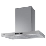 Samsung Bespoke NK36CB700WCGAA Range Hood, 36 inch Exterior Width, 630 CFM, LED, Charcoal Filters, Grey Glass colour