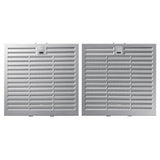 Samsung Bespoke NK36CB700WCGAA Range Hood, 36 inch Exterior Width, 630 CFM, LED, Charcoal Filters, Grey Glass colour