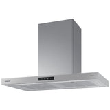 Samsung Bespoke NK36CB700WCGAA Range Hood, 36 inch Exterior Width, 630 CFM, LED, Charcoal Filters, Grey Glass colour