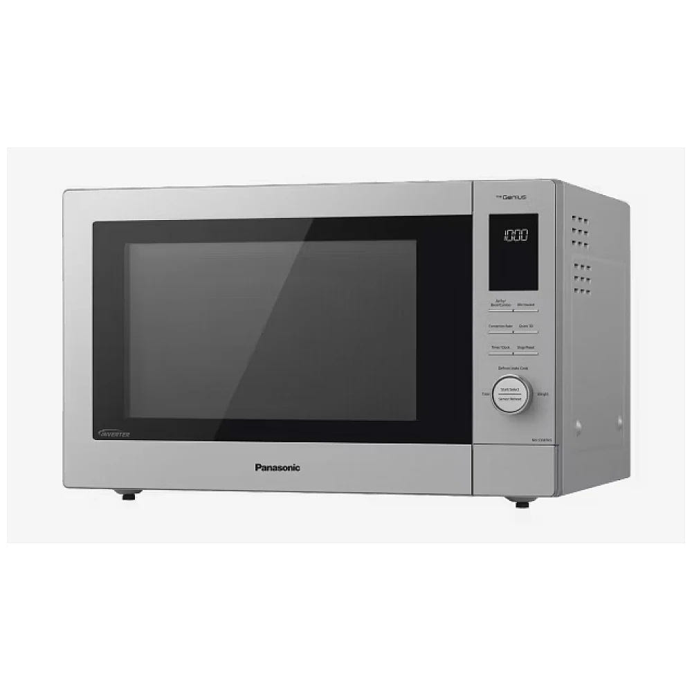 Panasonic NNCD87KSC Countertop Microwave, 1.2 cu. ft. Capacity, 1,000 W Watts, Convection, Stainless Steel Interior, Stainless Steel colour 4-in-1 Combination Oven with Air Fry, Inverter Technology, Child Lock