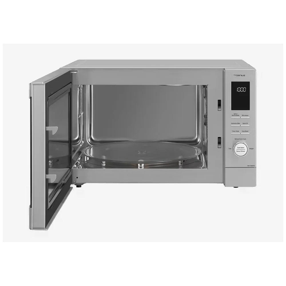 Panasonic NNCD87KSC Countertop Microwave, 1.2 cu. ft. Capacity, 1,000 W Watts, Convection, Stainless Steel Interior, Stainless Steel colour 4-in-1 Combination Oven with Air Fry, Inverter Technology, Child Lock