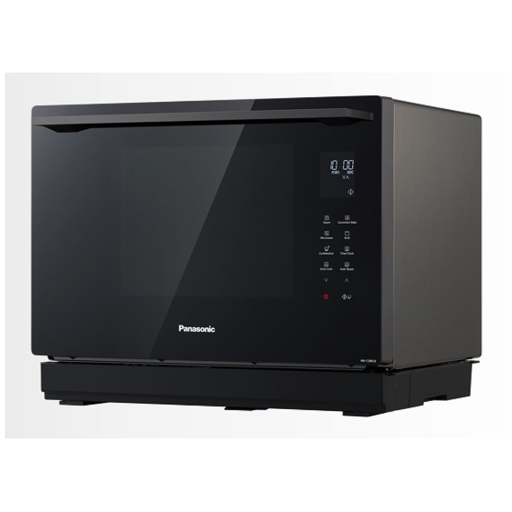 Panasonic NNCS89LB Countertop Microwave, 20 inch Exterior Width, 1.1 cu. ft. Capacity, 1,000 W Watts, Convection, Stainless Steel Interior, Gun Metal colour